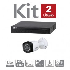 Kit 2 Cámaras de Videovigilancia + Instalación
